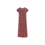 Robe Imprimée Fente Latérale