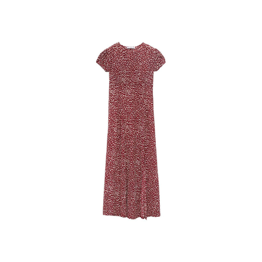 Robe Imprimée Fente Latérale
