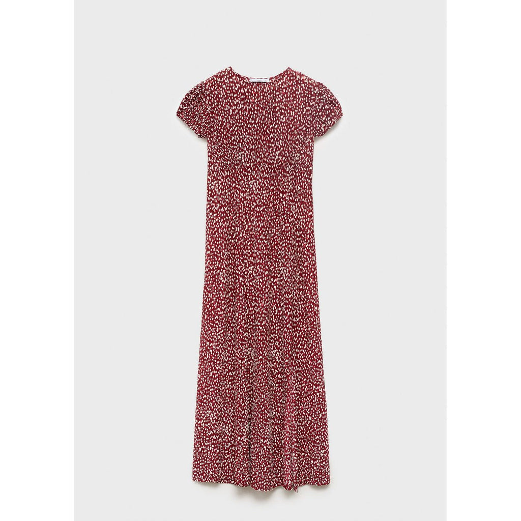 Robe Imprimée Fente Latérale