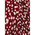 Robe Imprimée Fente Latérale