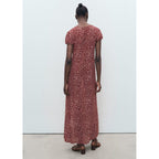 Robe Imprimée Fente Latérale