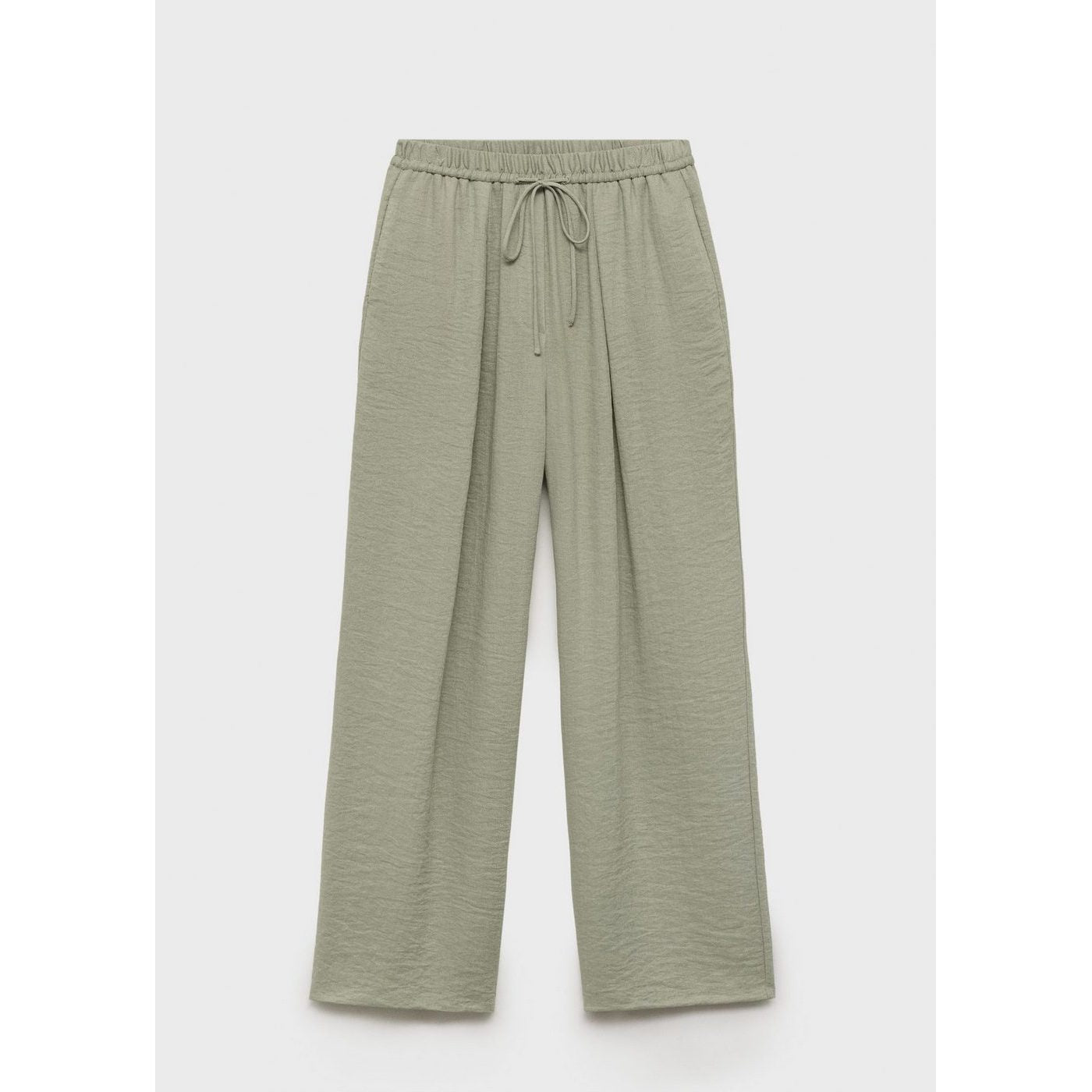 Pantalon Droit Texturé
