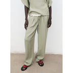 Pantalon Droit Texturé