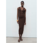 Jupe Midi Maille Fine