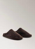 Sabot En Fourrure Avec Détails De Couture