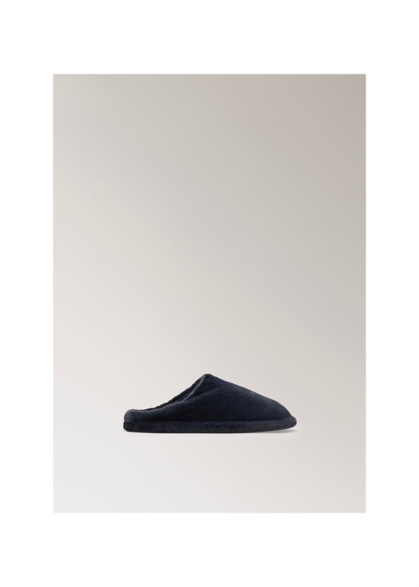 Sabot En Fourrure Avec Détails De Couture