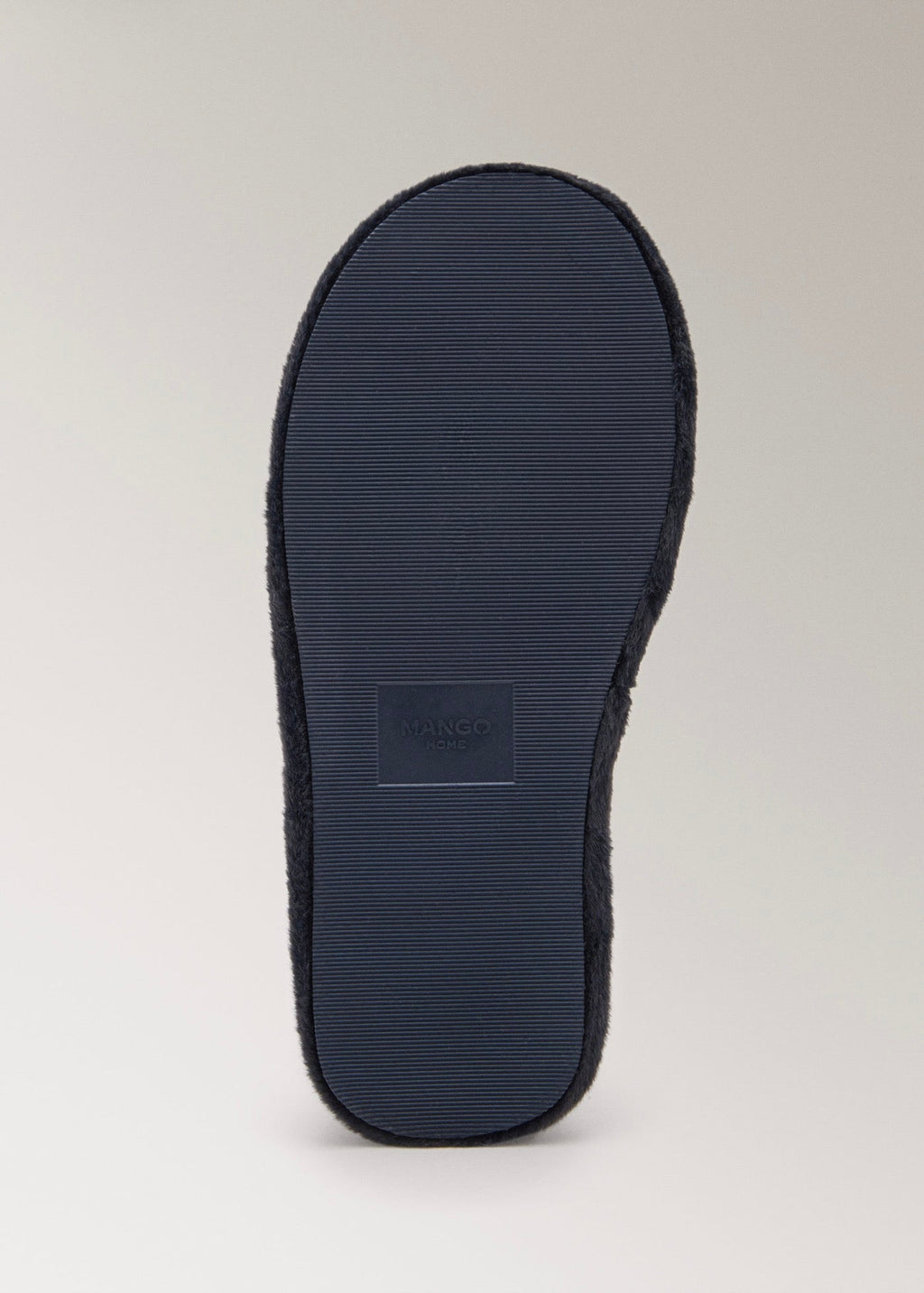 Sabot En Fourrure Avec Détails De Couture