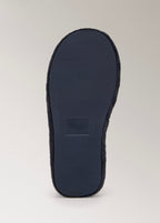 Sabot En Fourrure Avec Détails De Couture