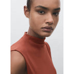 Top Ajusté À Fronces