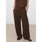 Pantalon Droit Pinces