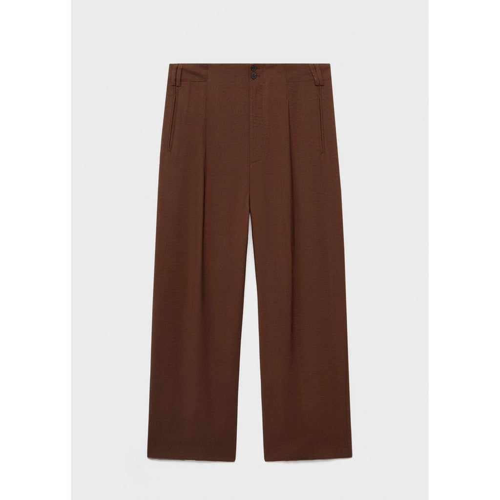 Pantalon Droit Pinces