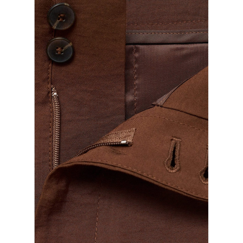 Pantalon Droit Pinces