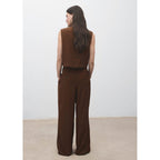 Pantalon Droit Pinces
