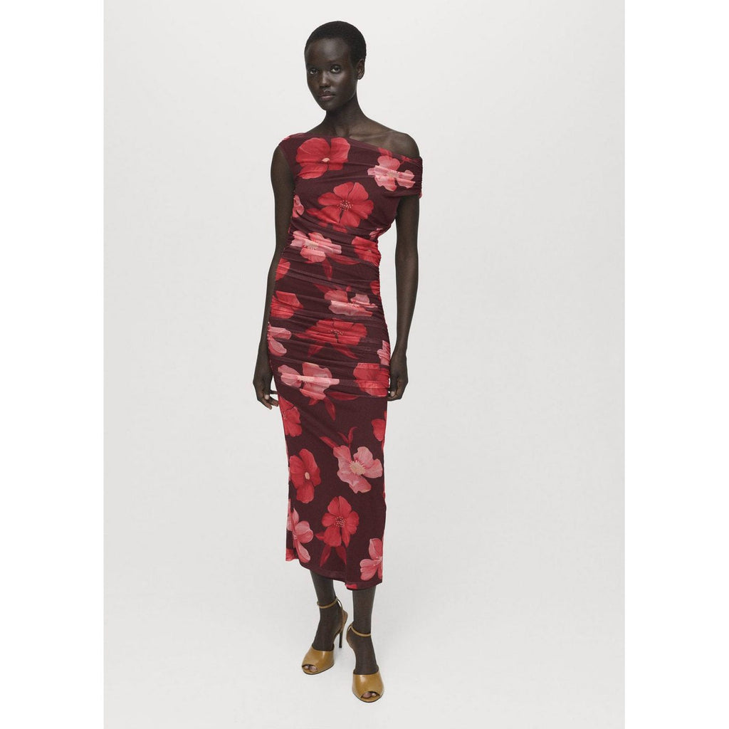 Robe Asymétrique Florale