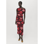 Robe Asymétrique Florale