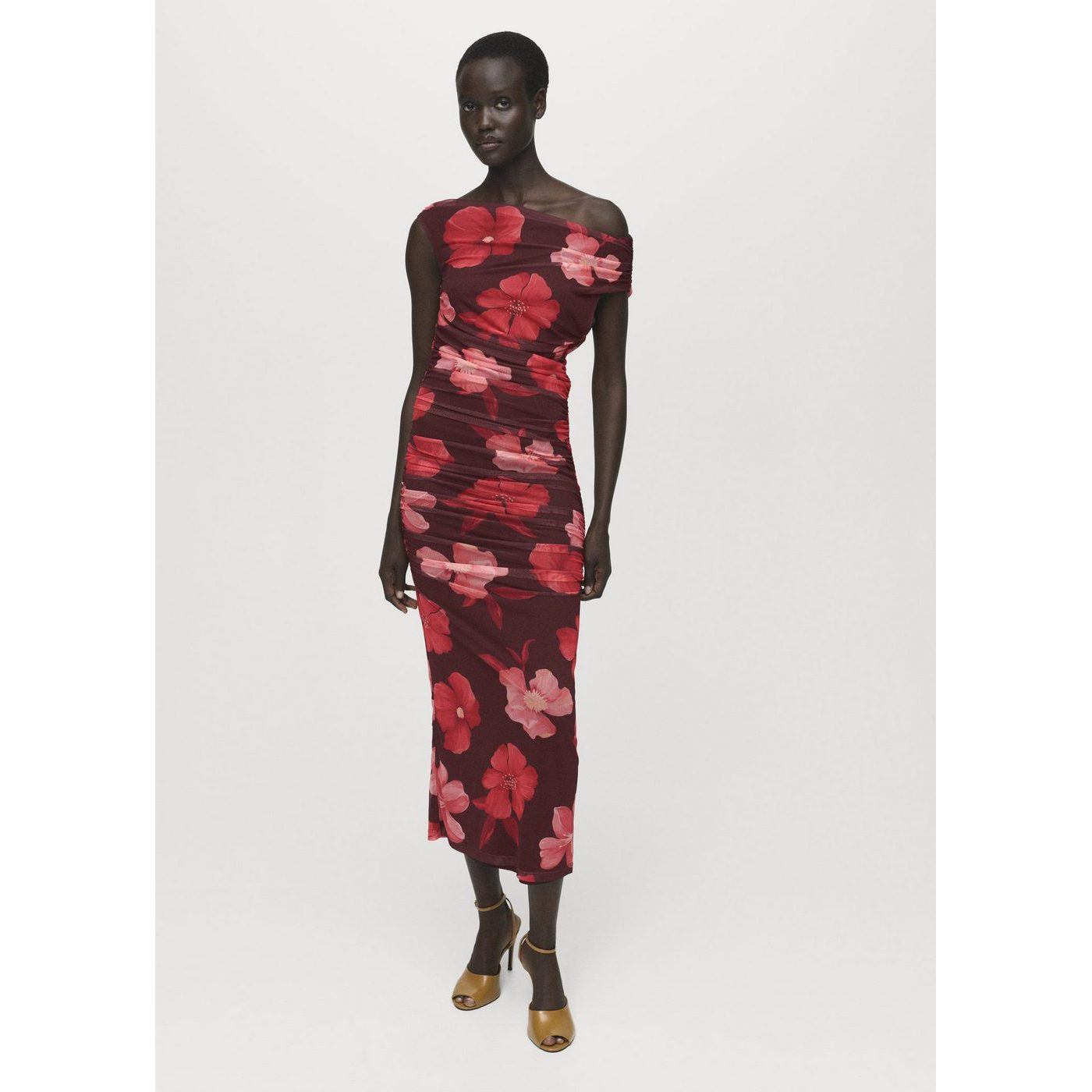 Robe Asymétrique Florale