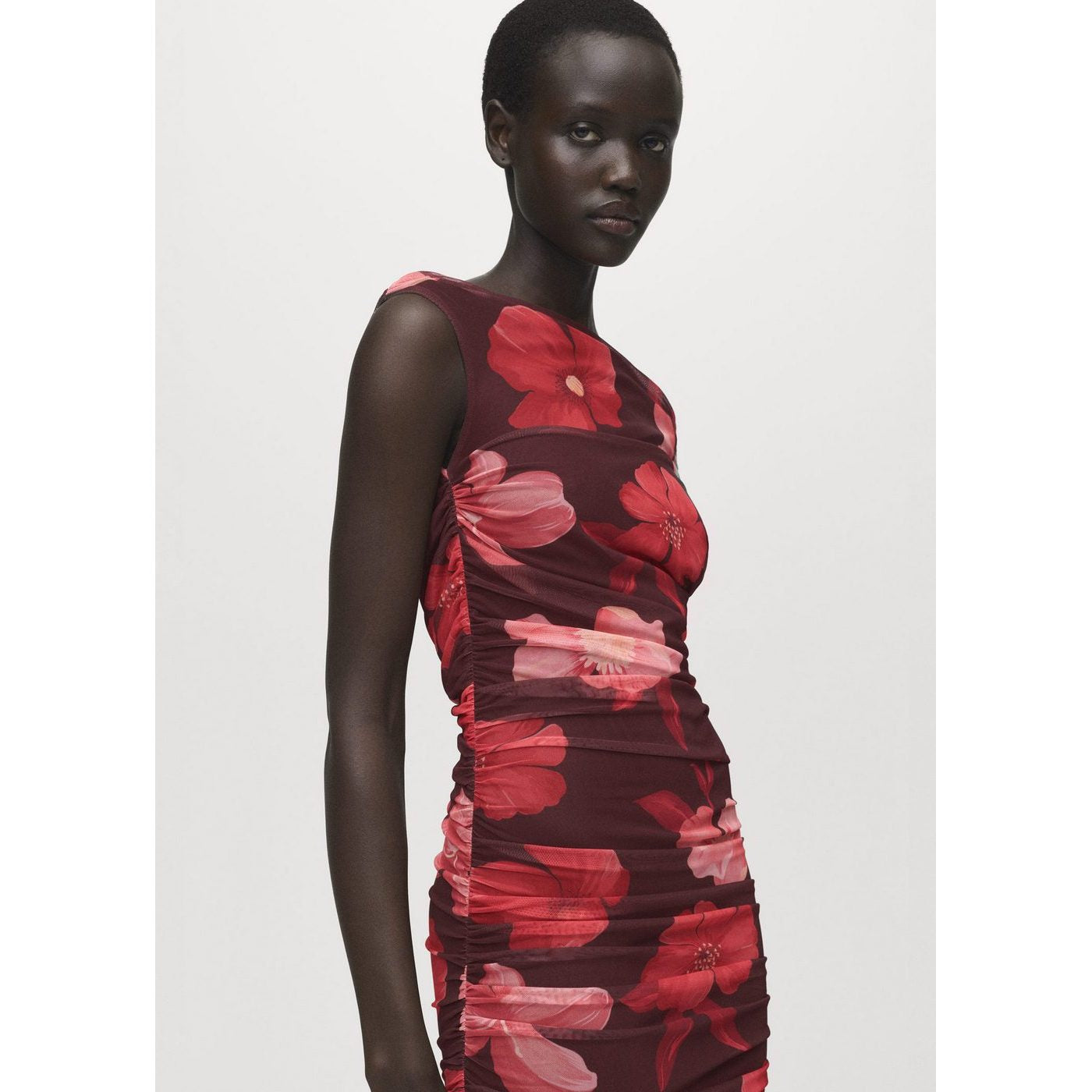Robe Asymétrique Florale