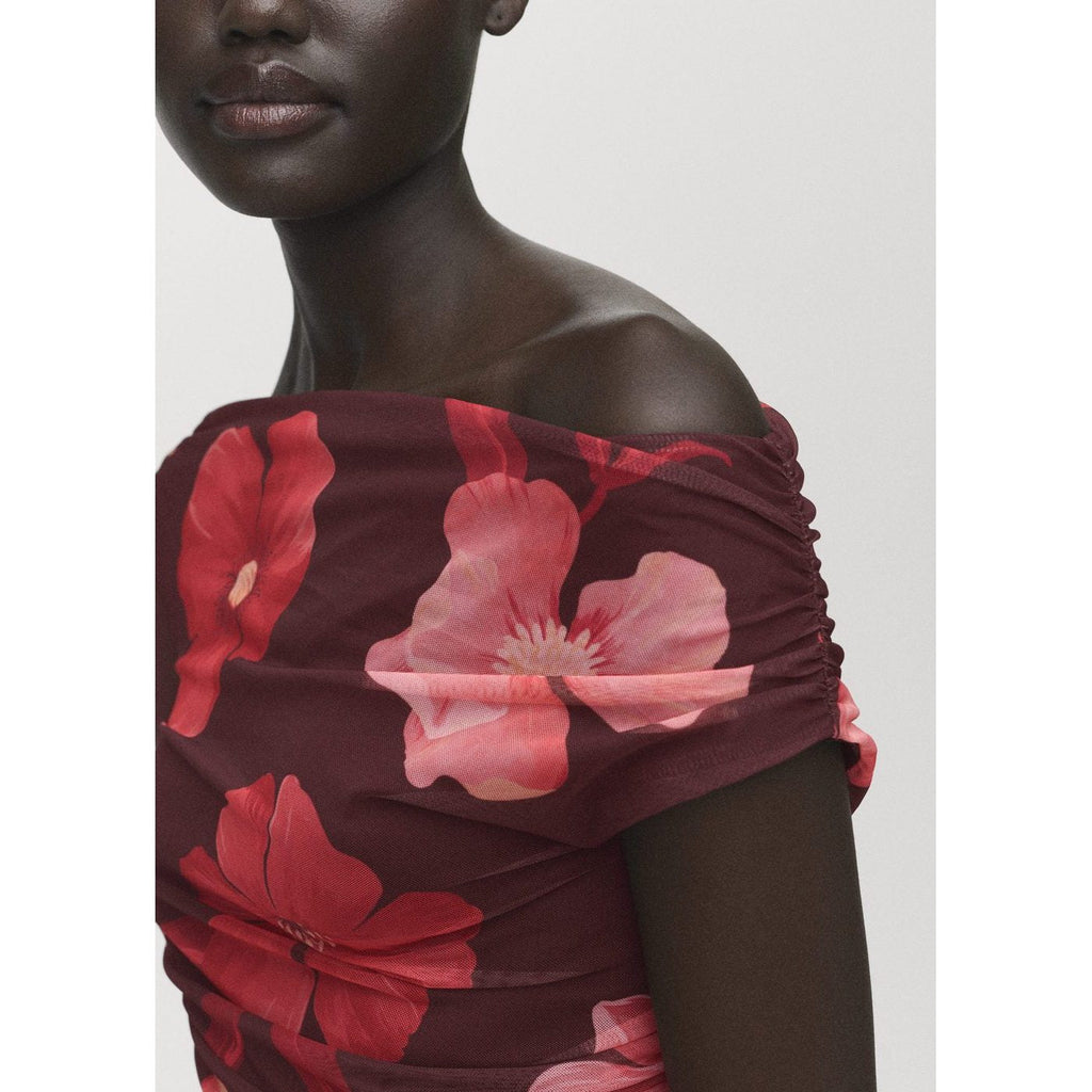 Robe Asymétrique Florale