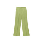 Pantalon De Costume Droit Lin Mélangé