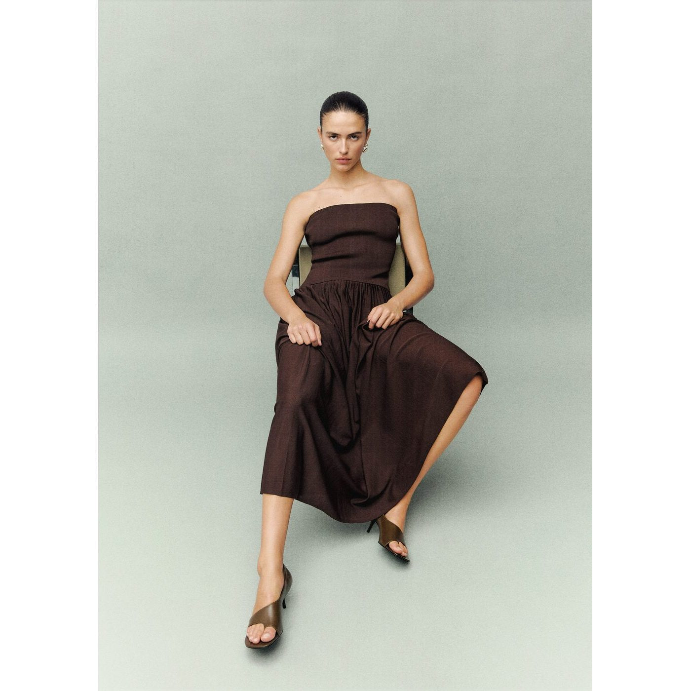 Robe Bustier Combinée
