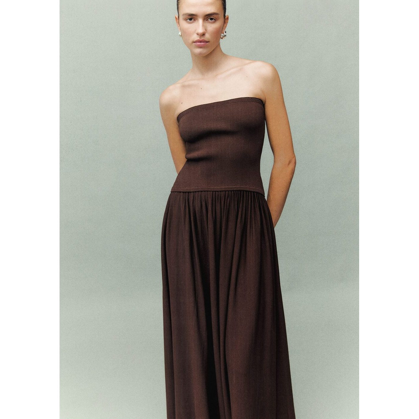 Robe Bustier Combinée