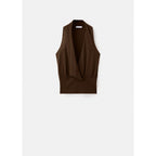 Top Maille Col V