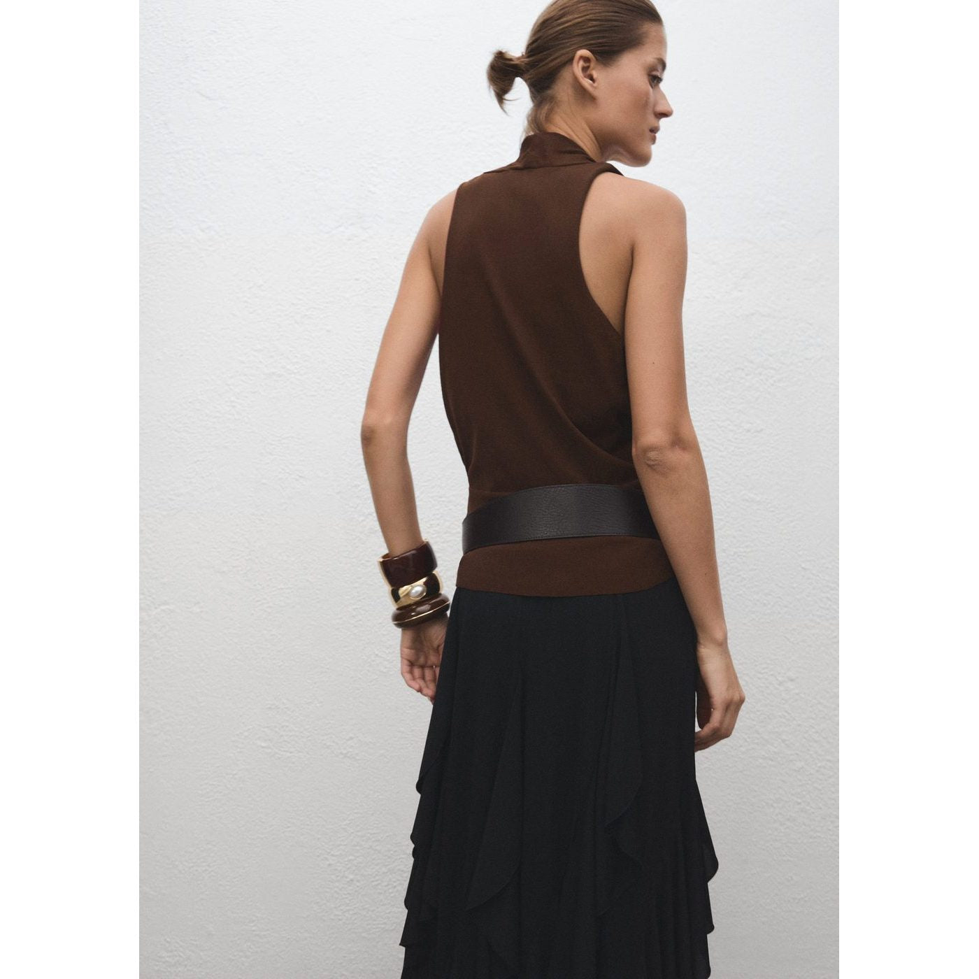 Top Maille Col V