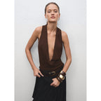 Top Maille Col V