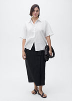Chemise Lin Manches Courtes