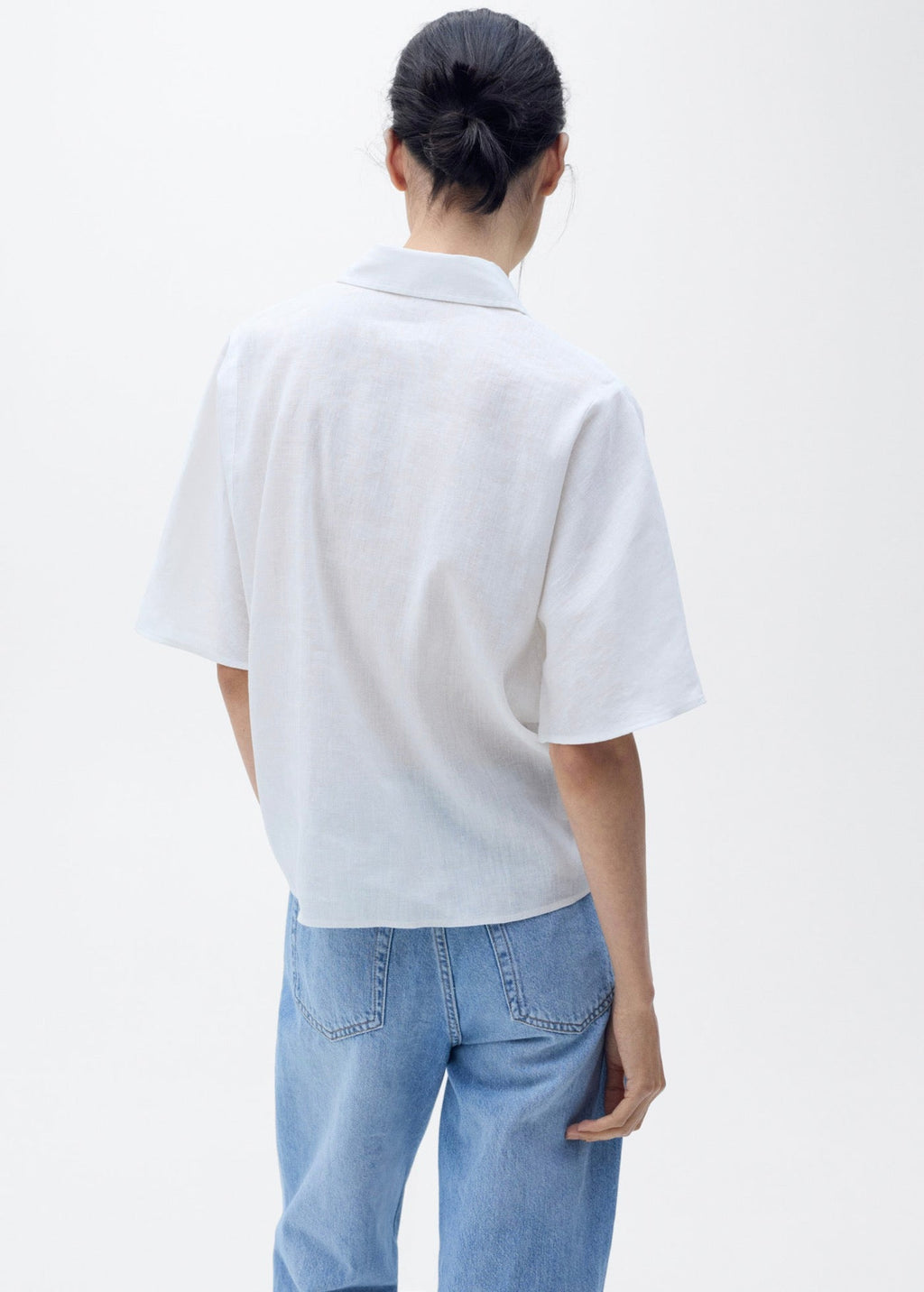 Chemise Lin Manches Courtes