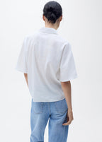 Chemise Lin Manches Courtes