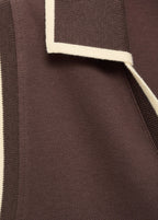 Robe À Bretelles Style Polo