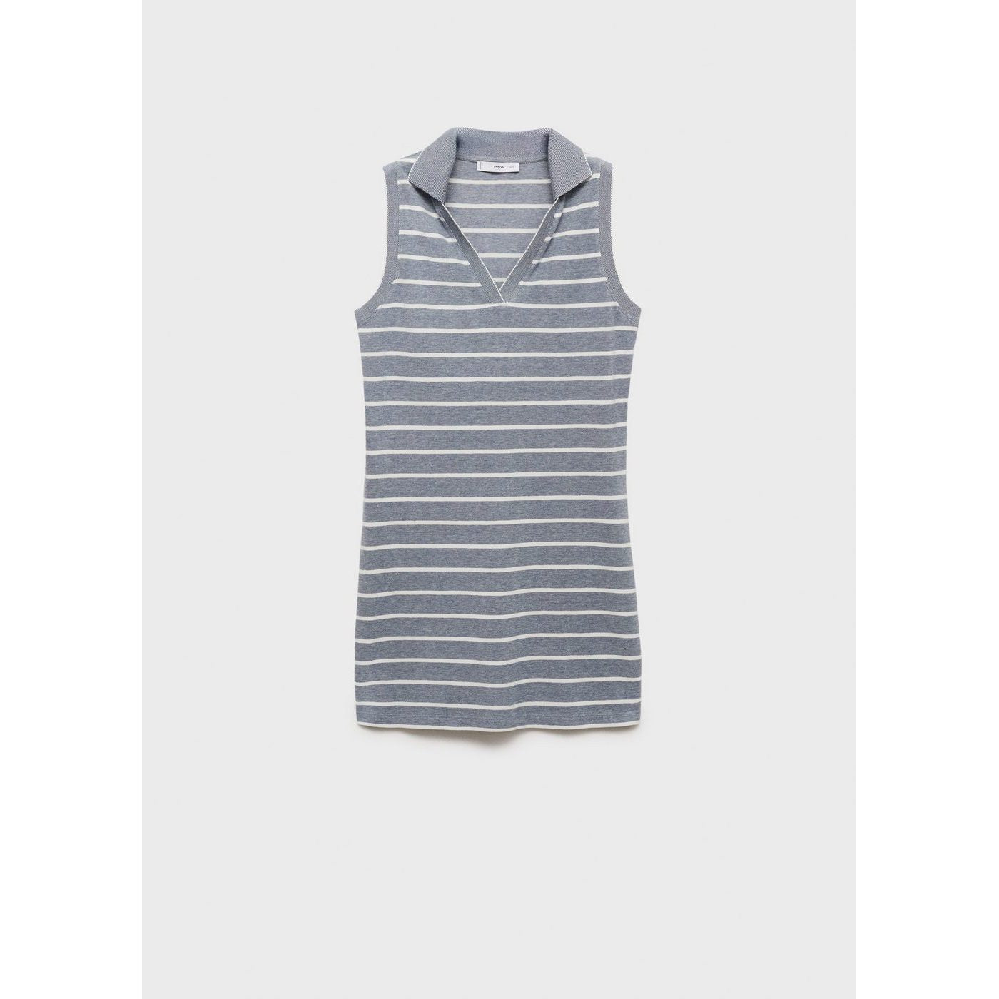 Robe À Bretelles Style Polo