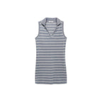 Robe À Bretelles Style Polo