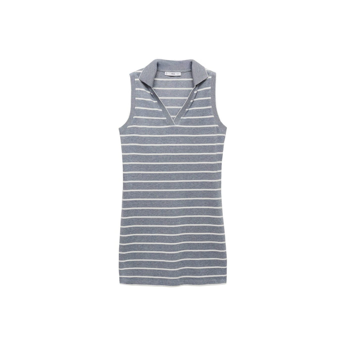 Robe À Bretelles Style Polo