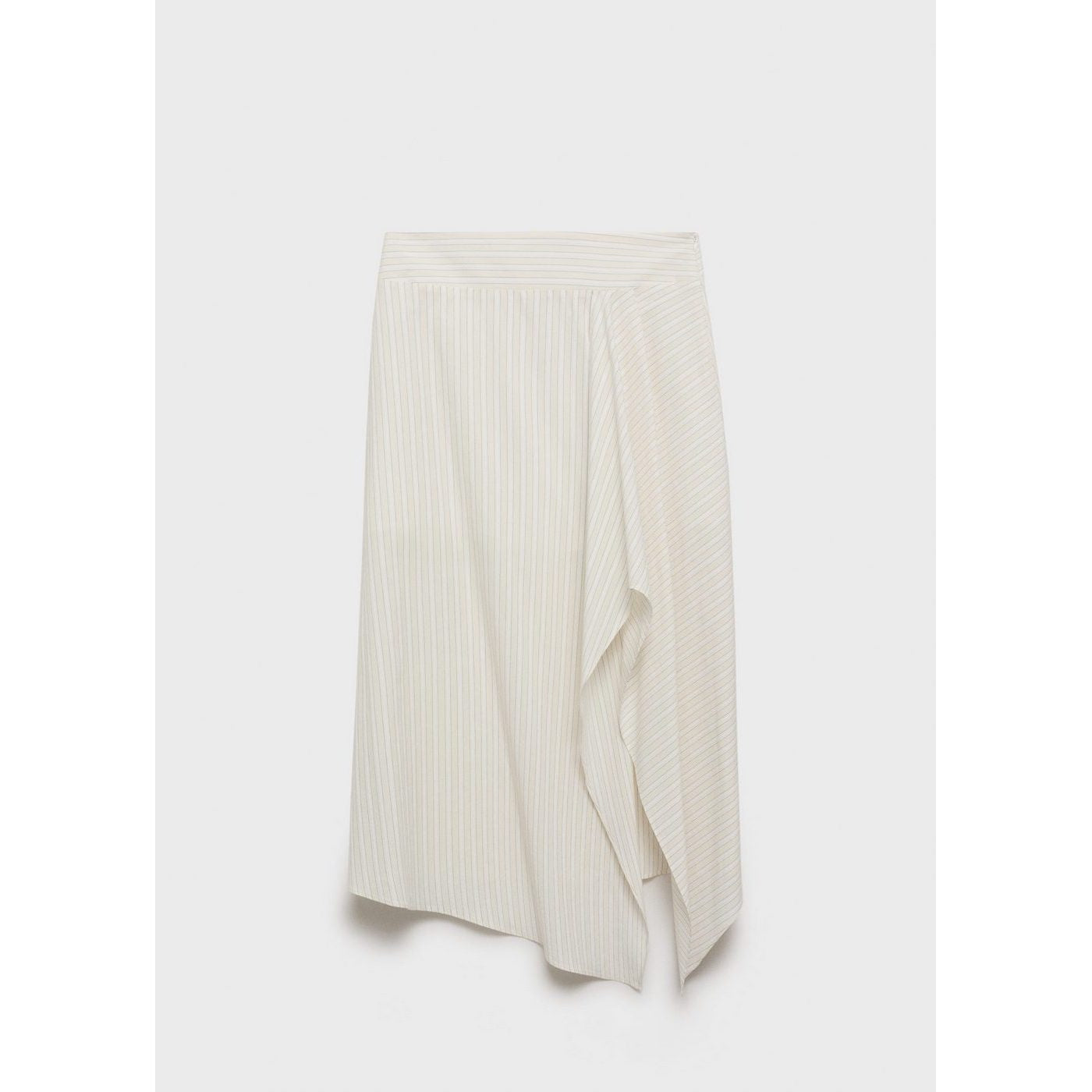 Jupe Asymétrique À Rayures