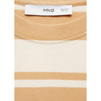 T-Shirt Coton Col Contrastant