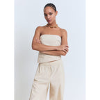 Haut Bustier Asymétrique