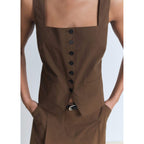 Gilet De Costume Coton