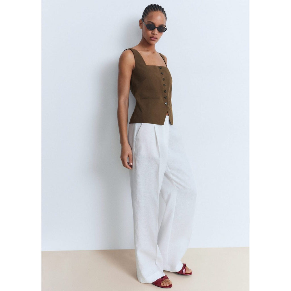 Gilet De Costume Coton