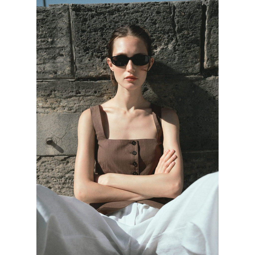 Gilet De Costume Coton