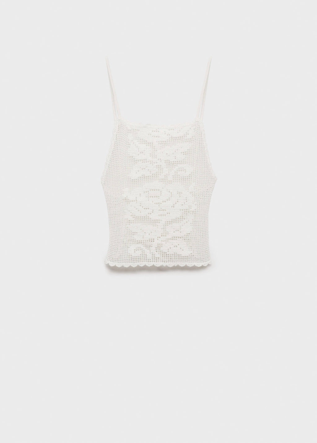 Top En Crochet Dos Nu