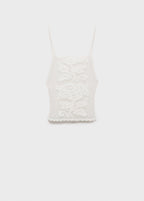 Top En Crochet Dos Nu