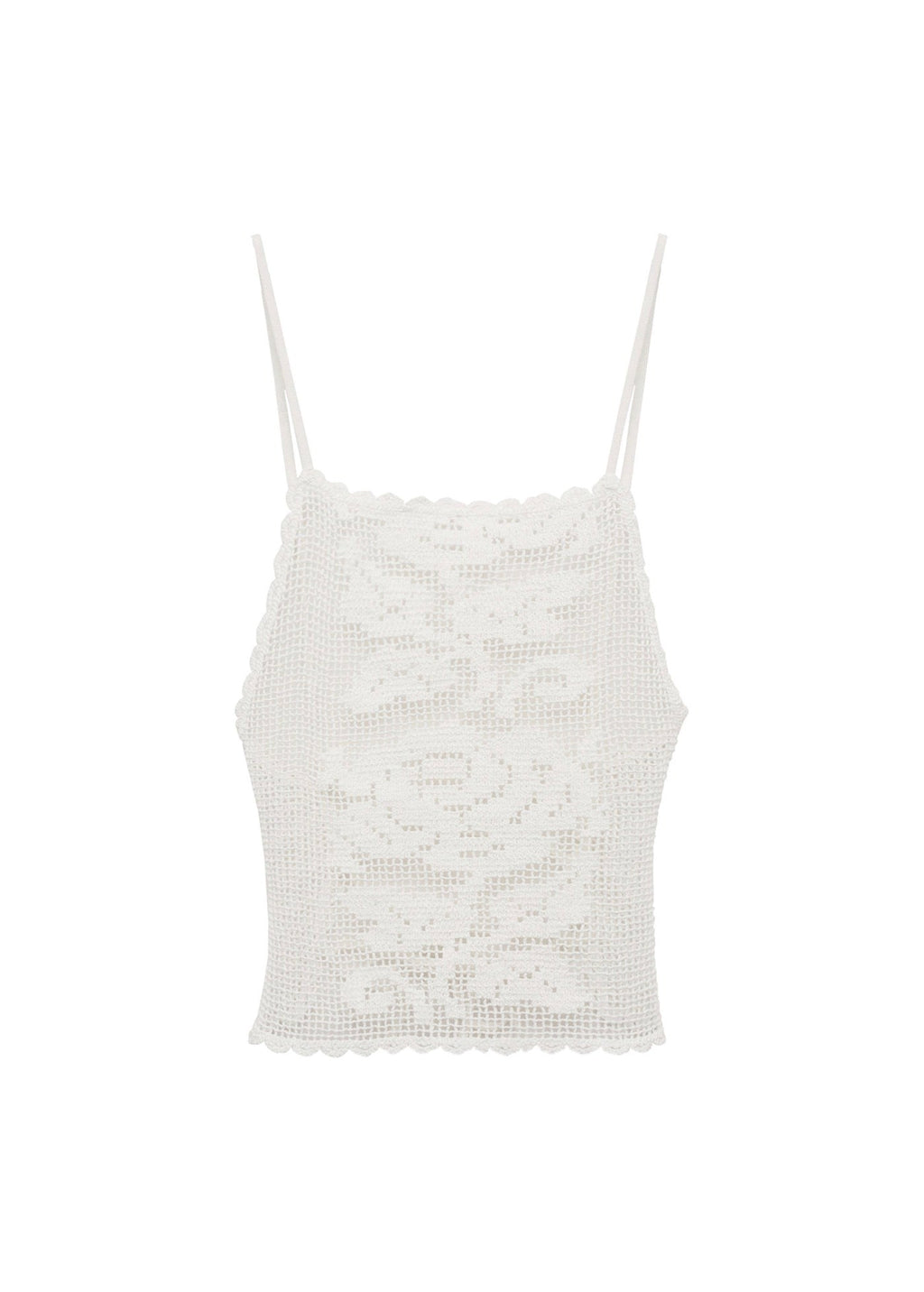 Top En Crochet Dos Nu