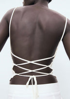 Top En Crochet Dos Nu