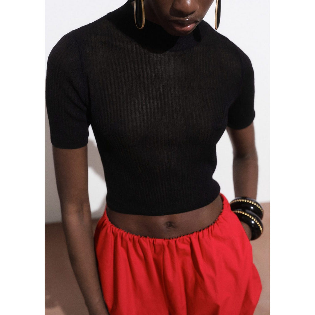 Pull-Over Maille Crop