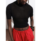 Pull-Over Maille Crop