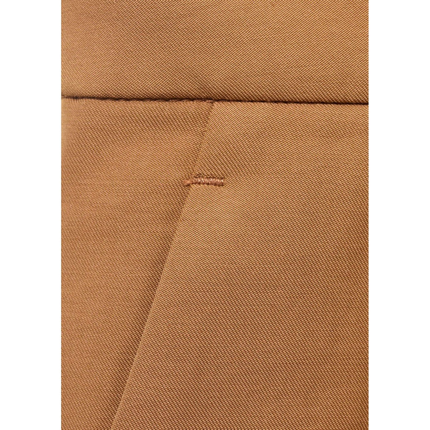 Mini Jupe Short À Plis Plats