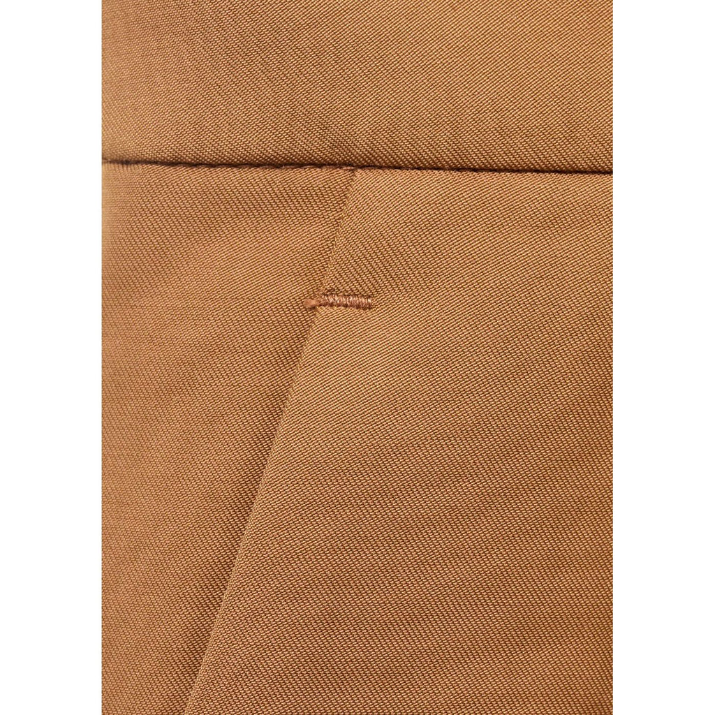 Mini Jupe Short À Plis Plats