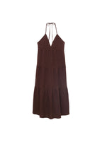 Robe Coton Décolleté En V